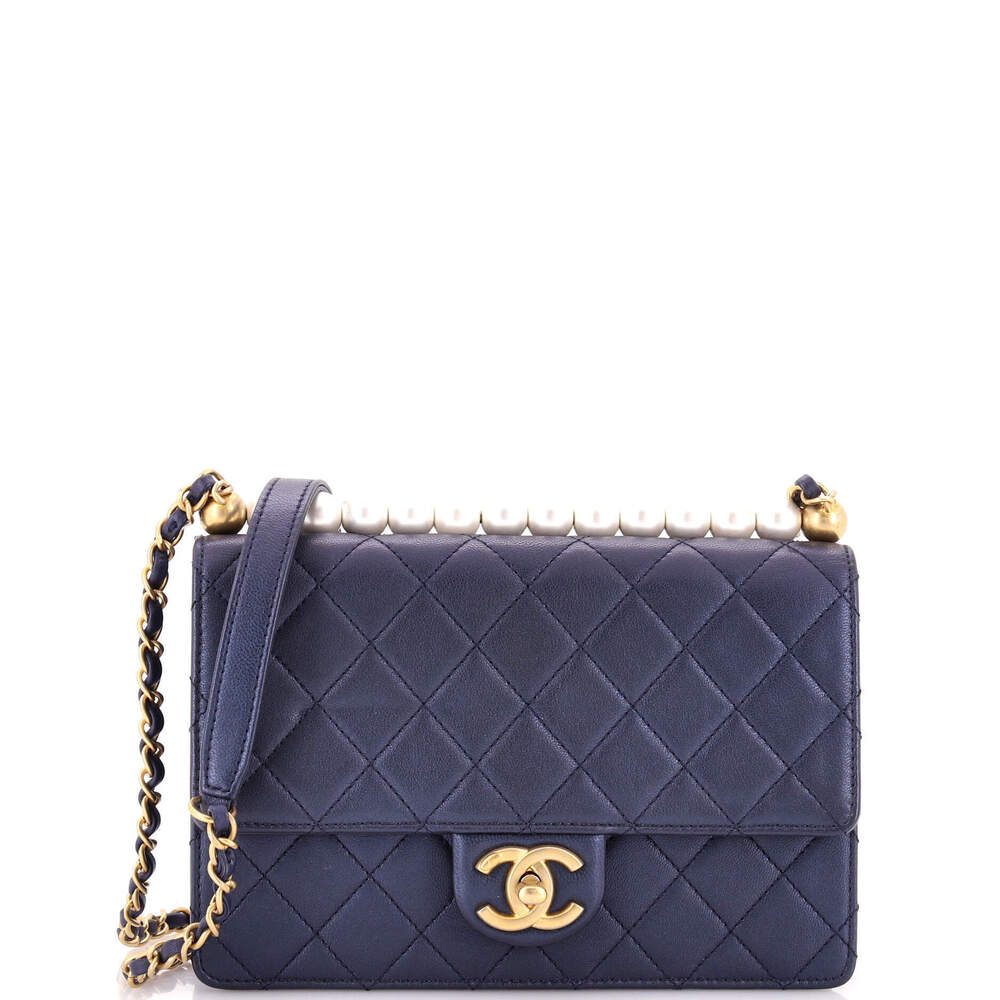 Chanel Small Chic Pearls Flap Bag